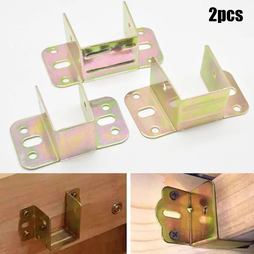Furniture Hardware Manufacturer - 2 szt. Metalowy wspornik łóżka w