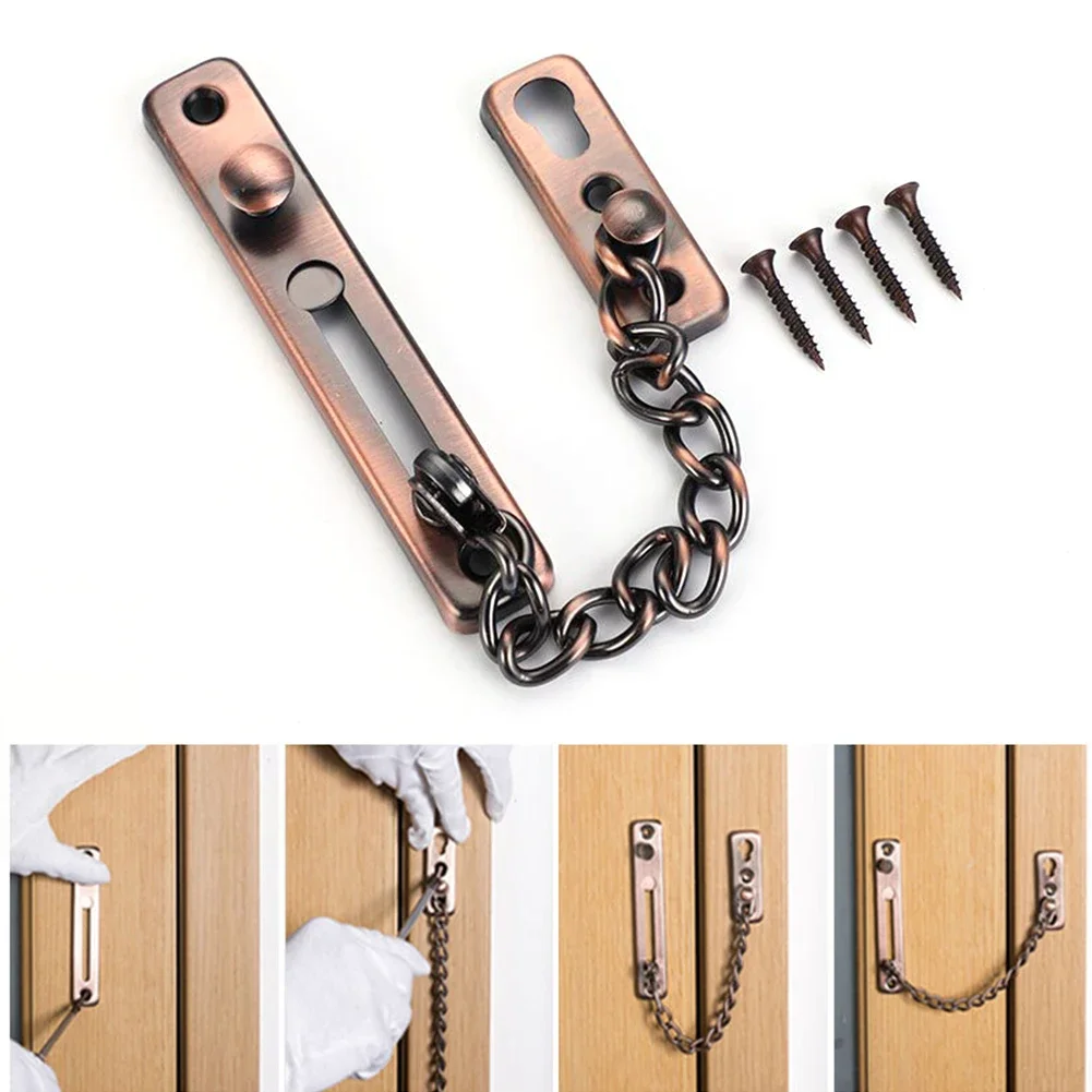 Furniture Hardware Fitting - Łańcuch do drzwi z zamkiem Łańcuch